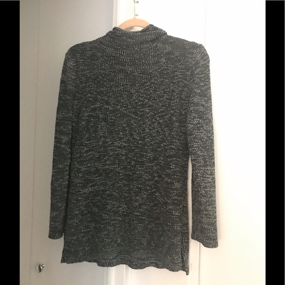 Dana Buchman mesh turtleneck sweater - Picture 5 of 7
